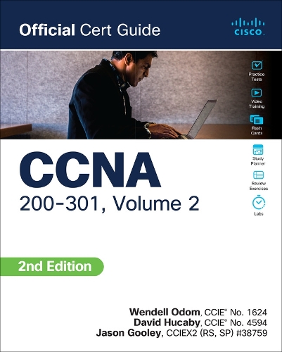 [object Object] «CCNA 200-301 Official Cert Guide, Volume 2», авторів Девід Гукабі, Джейсон Гулі - фото №1