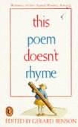Паперова книга «This Poem Doesn't Rhyme», автор Джирард Бенсон - фото №1