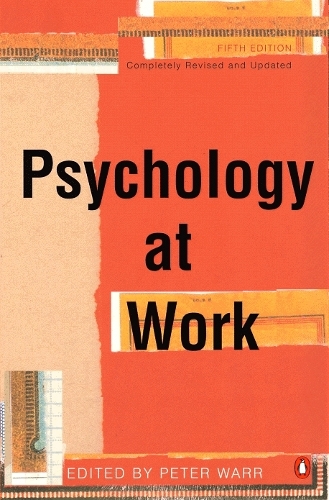 Бумажная книга «Psychology at Work», автор Питер Варр - фото №1