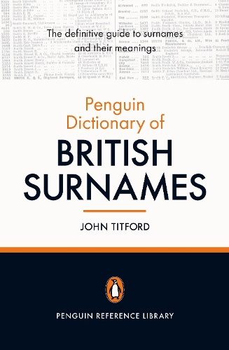 Паперова книга «The Penguin Dictionary of British Surnames» - фото №1