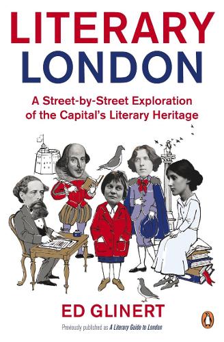 Паперова книга «Literary London», автор Ед Глінерт - фото №1