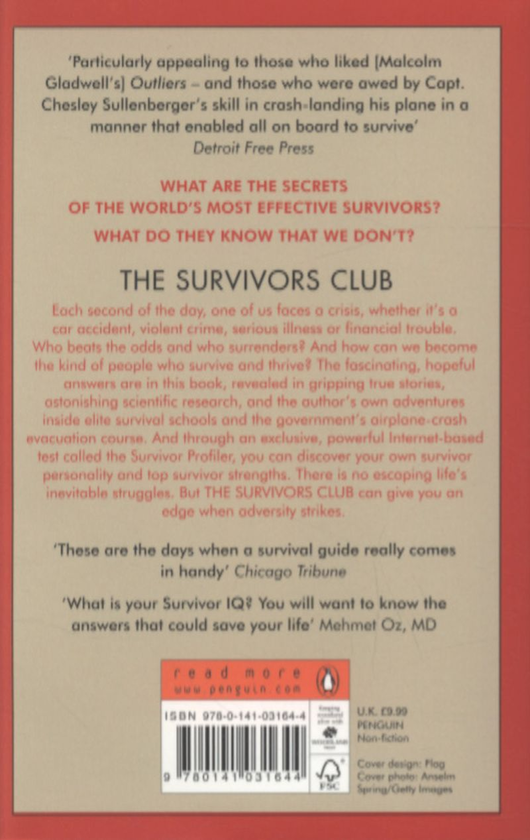Бумажная книга «The Survivors Club», автор Бен Шервуд - фото №1