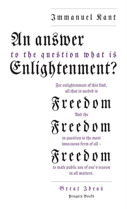 Паперова книга «An Answer to the Question: 'What is Enlightenment?'», автор Іммануїл Кант - фото №1