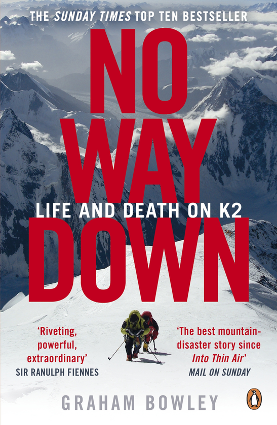 Паперова книга «No Way Down. Life And Death On K2», автор Грем Боулі - фото №1