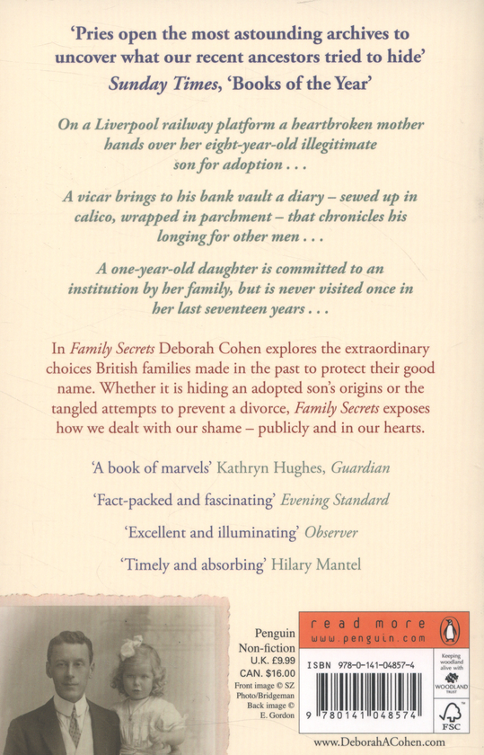 Бумажная книга «Family Secrets. The Things We Tried to Hide», автор Дебора Кохен - фото №1
