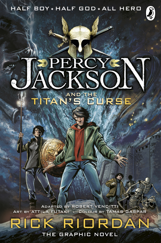 Бумажная книга «Percy Jackson And The Titan's Curse: The Graphic Novel», автор Рик Риордан - фото №1