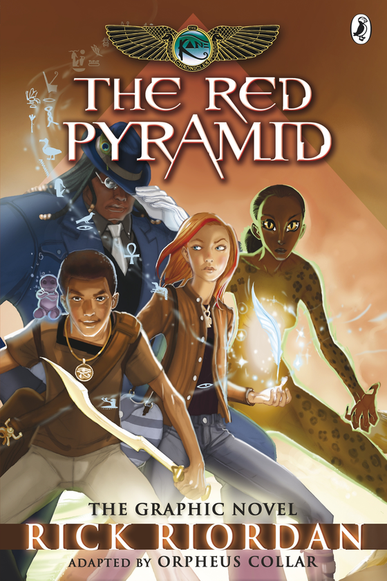 Бумажная книга «The Red Pyramid: The Graphic Novel: The Kane Chronicles Book 1», автор Рик Риордан - фото №1