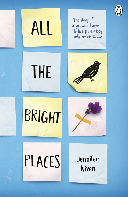 Бумажная книга «All The Bright Places», автор Дженнифер Нивен - фото №1