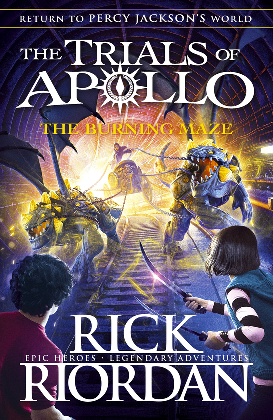 Бумажная книга «The Burning Maze. The Trials of Apollo Book 3», автор Рик Риордан - фото №1