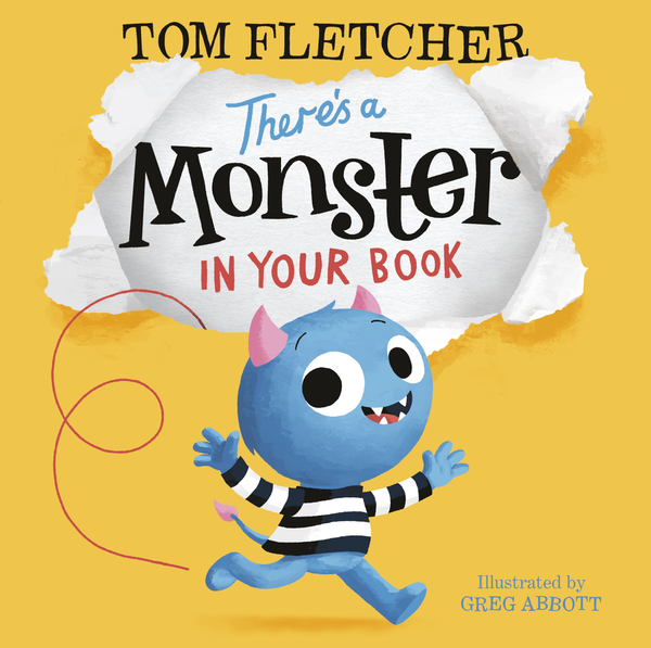 Бумажная книга «There’s a Monster in Your Book», автор Том Флетчер - фото №1