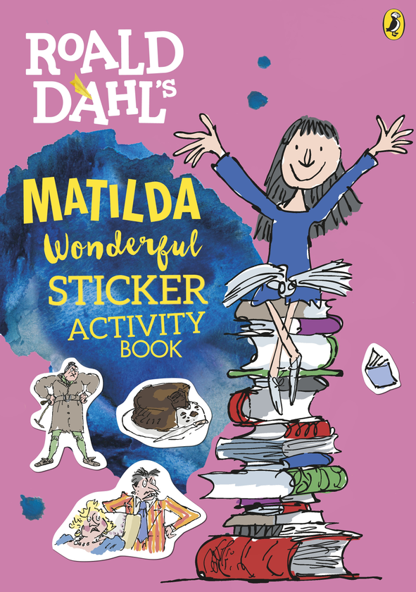 Бумажная книга «Roald Dahl's Matilda Wonderful Sticker Activity Book», автор Роальд Даль - фото №1