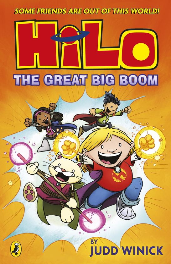 Паперова книга «Hilo: The Great Big Boom. Hilo Book 3», автор Джад Вінік - фото №1