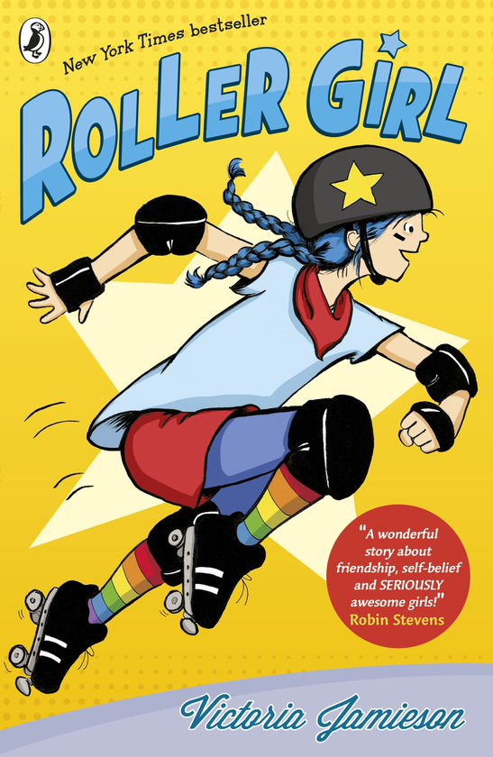 Бумажная книга «Roller Girl», автор Виктория Джеймисон - фото №1