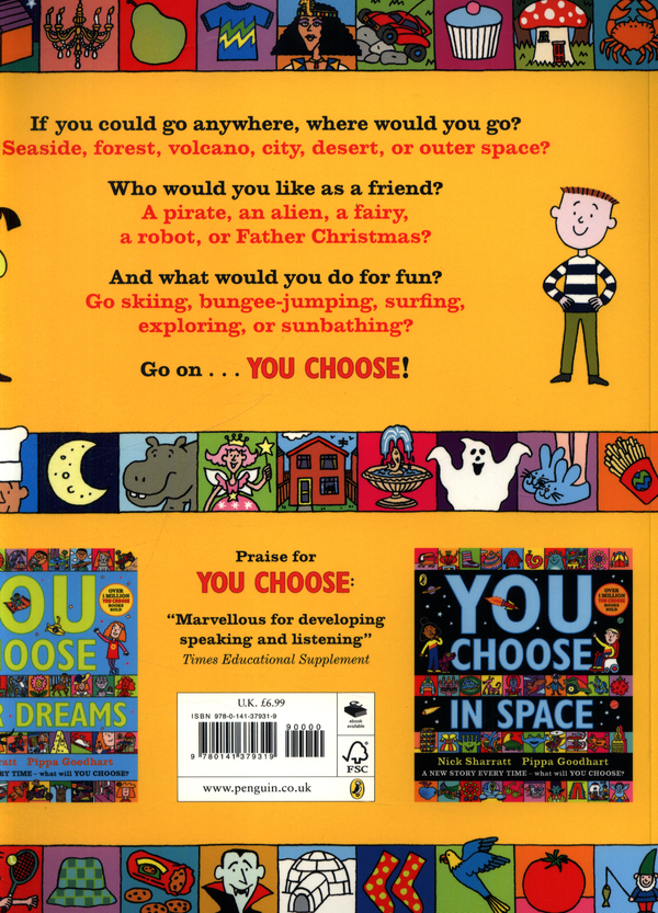 Бумажная книга «You Choose», автор Пиппа Гудхарт - фото №1
