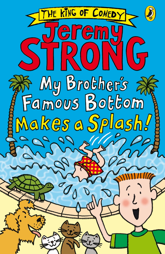 Бумажная книга «My Brother’s Famous Bottom Makes a Splash!», автор Джереми Стронг - фото №1
