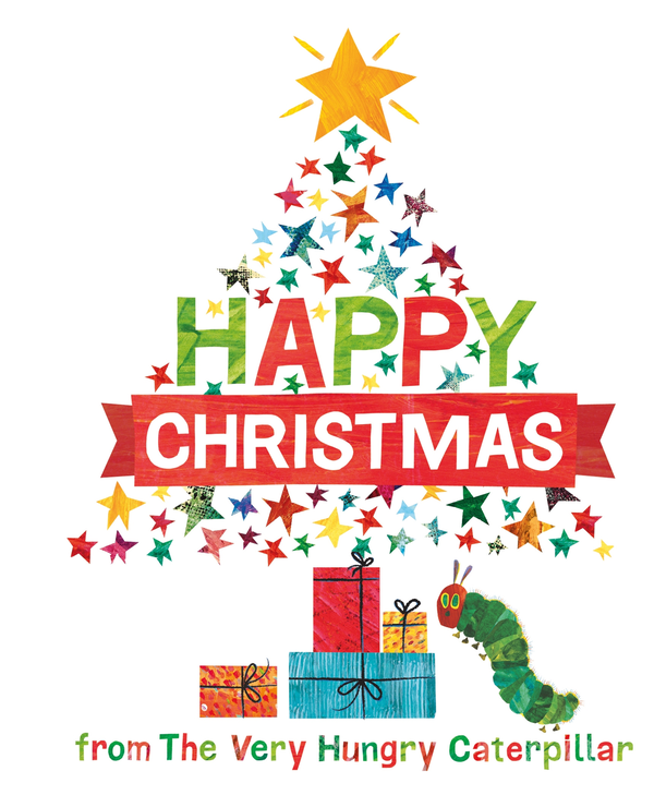 Паперова книга «Happy Christmas from the Very Hungry Caterpillar», автор Ерік Карл - фото №1
