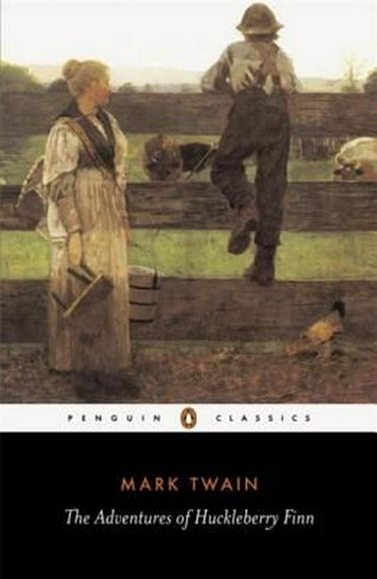 Бумажная книга «The Adventures of Huckleberry Finn», автор Марк Твен - фото №1