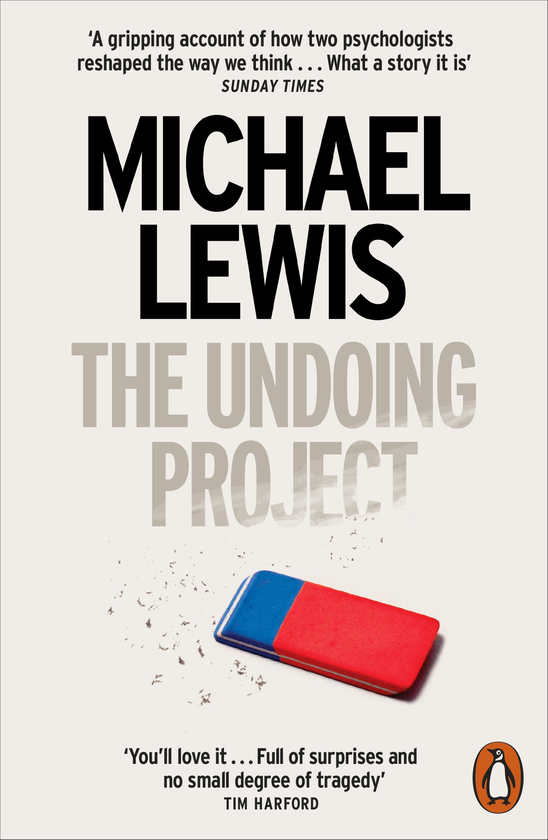 Паперова книга «The Undoing Project», автор Майкл Льюїс - фото №1