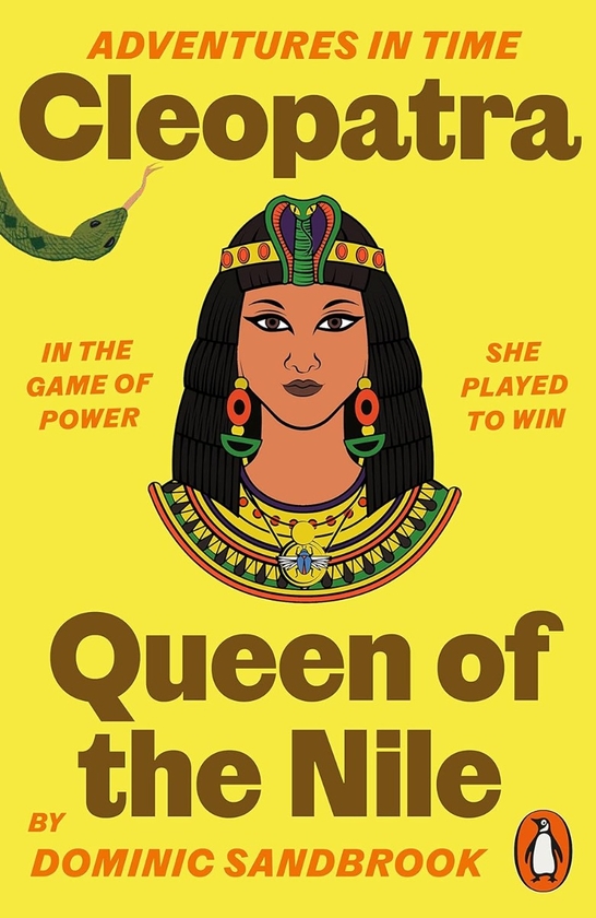 Паперова книга «Adventures in Time: Cleopatra, Queen of the Nile», автор Домінік Сендбрук - фото №1