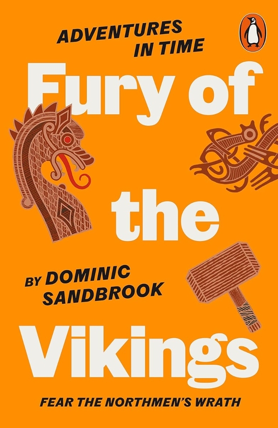 Бумажная книга «Adventures in Time: Fury of The Vikings», автор Доминик Сэндбрук - фото №1