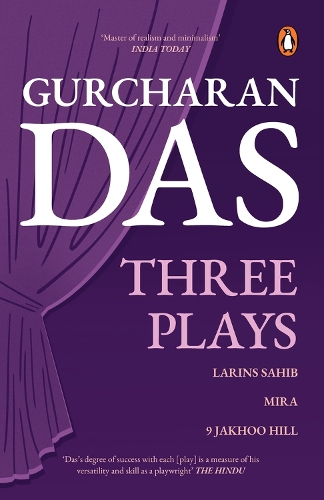 Паперова книга «Three Plays: Larins Sahib; Mira; 9 Jakhoo Hill», автор Гурчаран Дас - фото №1