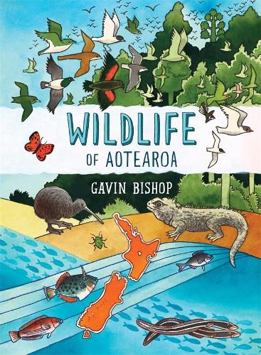 Бумажная книга «Wildlife of Aotearoa», автор Гэвин Бишоп - фото №1