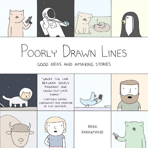 Паперова книга «Poorly Drawn Lines: Good Ideas and Amazing Stories», автор Реза Фаразманд - фото №1