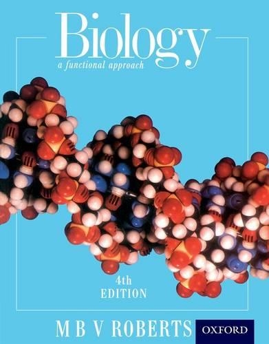 Паперова книга «Biology - A Functional Approach», автор Майкл Робертс - фото №1