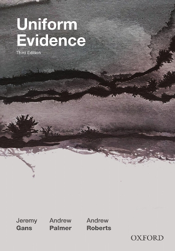 Паперова книга «Uniform Evidence», авторів Ендрю Палмер, Ендрю Робертс - фото №1