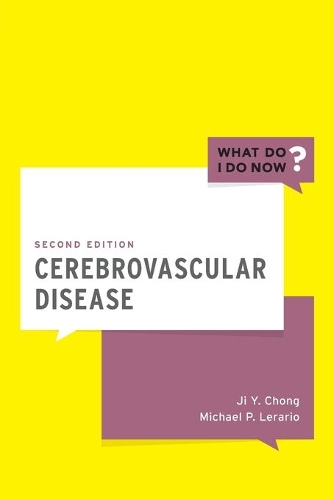 Паперова книга «Cerebrovascular Disease», авторів Цзі Й. Чонг, Майкл П. Лераріо - фото №1