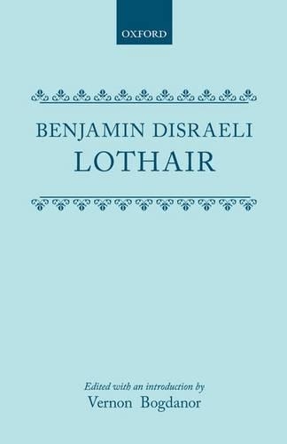 Бумажная книга «Lothair», автор Бенджамин Дизраэли - фото №1