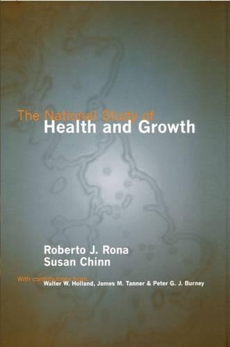 Паперова книга «National Study of Health and Growth», авторів Роберто Рона, Сьюзан Чінн - фото №1