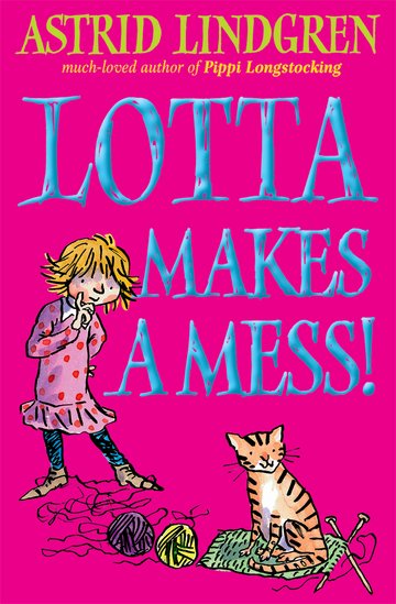 Бумажная книга «Lotta Makes a Mess», автор Астрид Линдгрен - фото №1