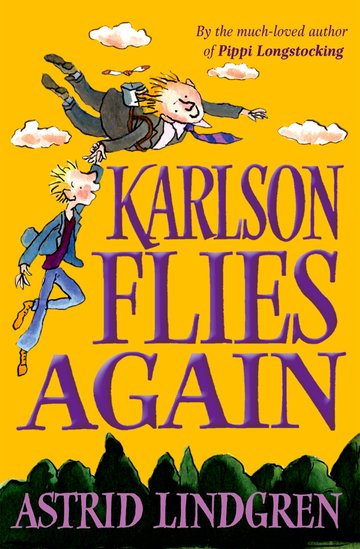 Паперова книга «KARLSON  FLIES AGAIN» - фото №1