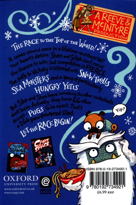 Паперова книга «Pugs of the Frozen North», авторів Сара Макінтайр, Філіп Рів - фото №1