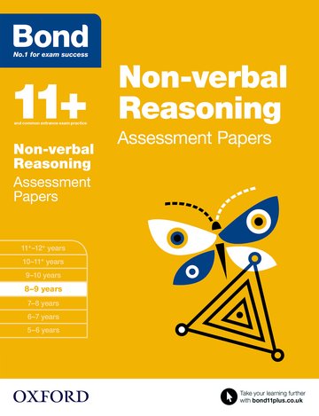 Паперова книга «Bond 11+: Non-verbal Reasoning: Assessment Papers : 8-9 years», автор Ендрю Бейнс - фото №1