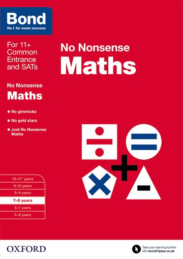 Бумажная книга «Bond: Maths: No Nonsense : 7-8 years», автор Сара Линдсей - фото №1