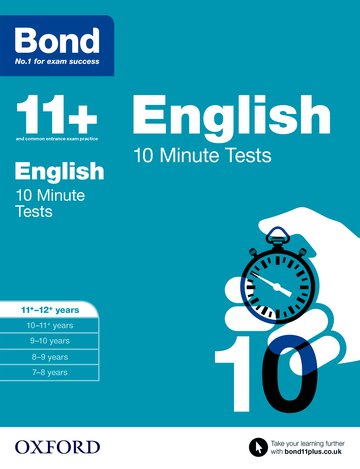 Паперова книга «Bond 11+: English: 10 Minute Tests : 11+-12+ years», автор Сара Лiндсей - фото №1