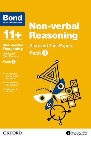 Паперова книга «Bond 11+: Non-verbal Reasoning: Standard Test Papers : Pack 1», автор Ендрю Бейнс - фото №1