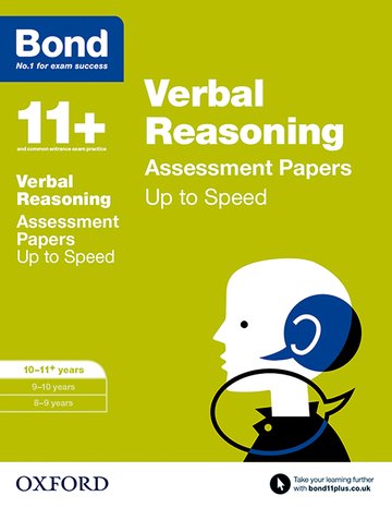Паперова книга «Bond 11+: Verbal Reasoning: Up to Speed Papers : 10-11+ years», автор Френсіс Даун - фото №1