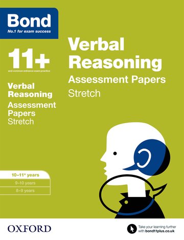 Паперова книга «Bond 11+: Verbal Reasoning: Stretch Papers : 10-11+ years», автор Френсіс Даун - фото №1