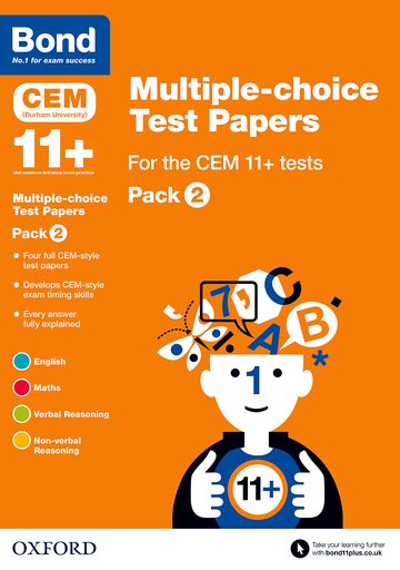 Бумажная книга «Bond 11+: Multiple-choice Test Papers for the CEM 11+ tests Pack 2», автор Мишельджой Хьюз - фото №1