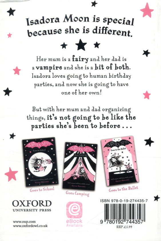 Бумажная книга «Isadora Moon Has a Birthday», автор Гарриет Мункастер - фото №1