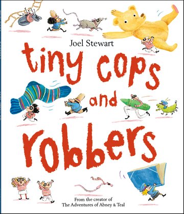 Паперова книга «Tiny Cops and Robbers», автор Джоел Стюарт - фото №1