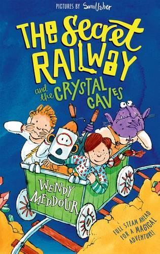 Паперова книга «SECRET RAILWAY AND THE CRYSTAL CAVES» - фото №1