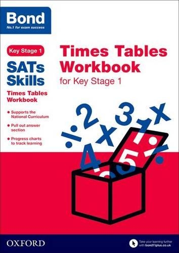 Паперова книга «Bond SATs Skills: Times Tables Workbook for Key Stage 1», автор Сара Лiндсей - фото №1