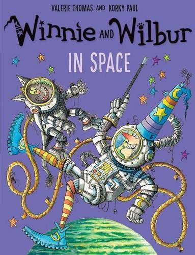 Бумажная книга «Winnie and Wilbur in Space», автор Валери Томас - фото №1