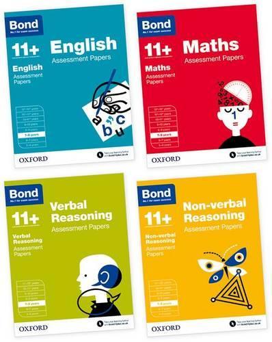 Бумажная книга «Bond 11+: English, Maths, Non-verbal Reasoning, Verbal Reasoning: Assessment Papers: 7-8 years Bundle», авторов Эндрю Бейнс, Сара Линдсей - фото №1