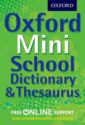 Бумажная книга «Oxford Mini School Dictionary & Thesaurus» - фото №1