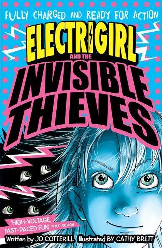 Паперова книга «ELECTRIGIRL & THE INVISIBLE THIEVES» - фото №1